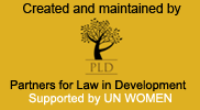 Maintained by PLD India and supported by UN Women